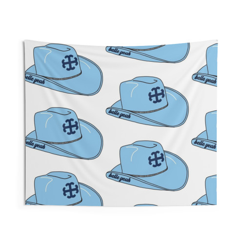 Saint Mary's College Cowboy Hat Tapestry