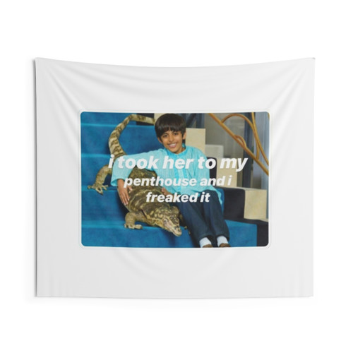 Ravi Freaked It Tapestry for Penthouse Wall Decor
