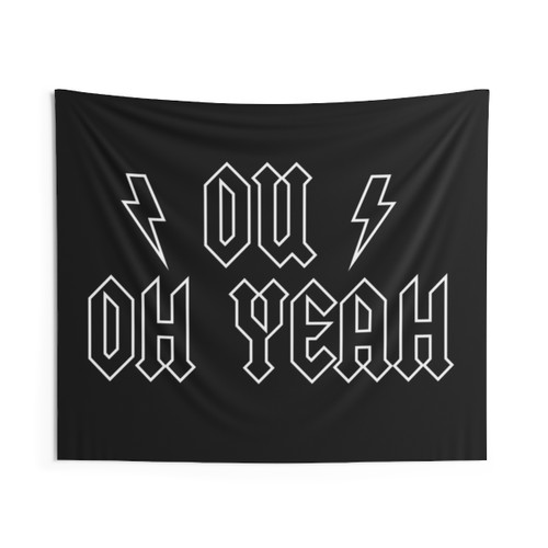 OU Bobcats Football Tapestry