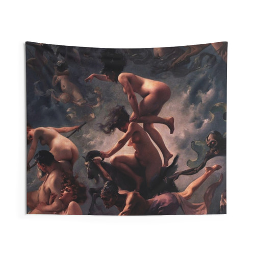 Vintage Witches Sabbath Tapestry