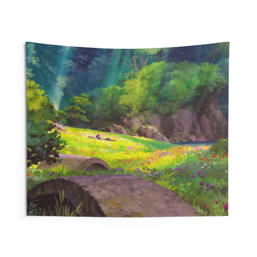 Spirited Away Anime Tapestry
