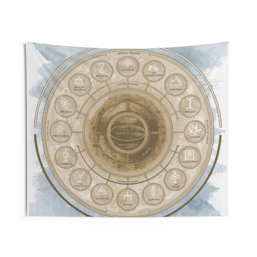 Planes of Existence DnD Tapestry