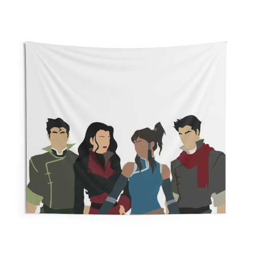 Team Avatar LOK Legend of Korra Tapestry