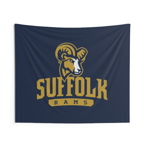 Suffolk University Ice Hockey Tapestry