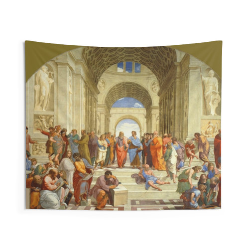 Raffaello Sanzio da Urbino The School of Athens Tapestry