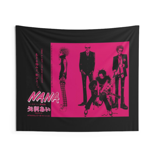 Nana The Black Stones Band Spread Tapestry