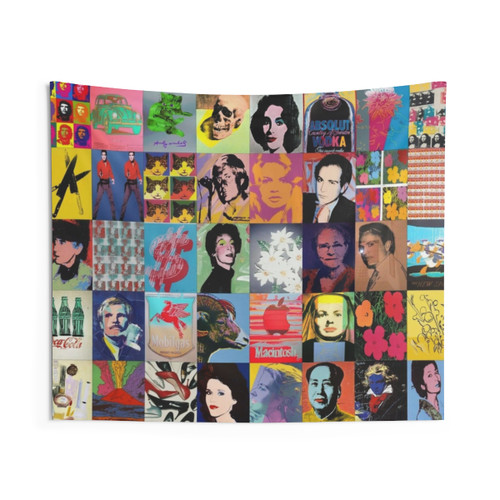 Andy Warhol Pop Art Tapestry Wall Decor