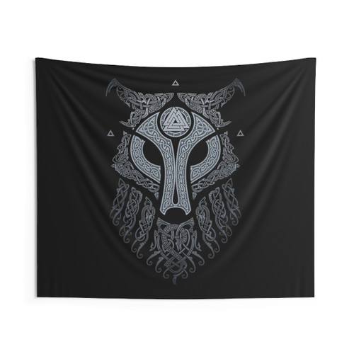 ULFHEDNAR Wolf Tapestry - Nordic Mythology Art