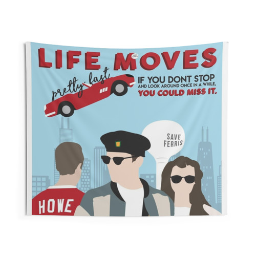 Bueller Ferris Bueller Tapestry - 80s Pop Culture Home Decor