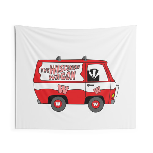 Wisconsin Badgers Tapestry - UW Madison Decor