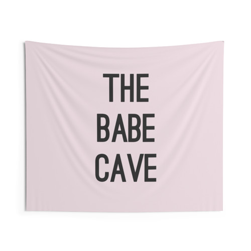 Babe Cave Tapestry for Trendy Dorm Room Decor