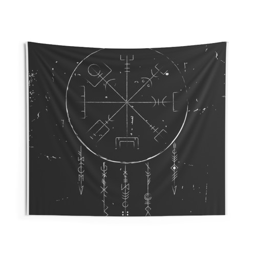Rune Dreamcatcher Tapestry - Nordic Inspired Wall Art