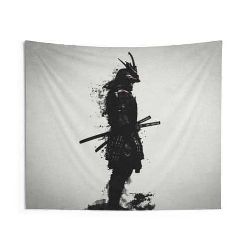 Armored Samurai Tapestry Wall Art
