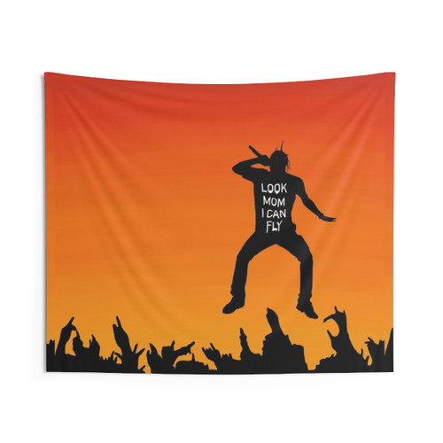 Look Mom I Can Fly Tapestry