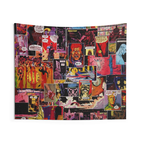 Watchmen Comic Book Tapestry