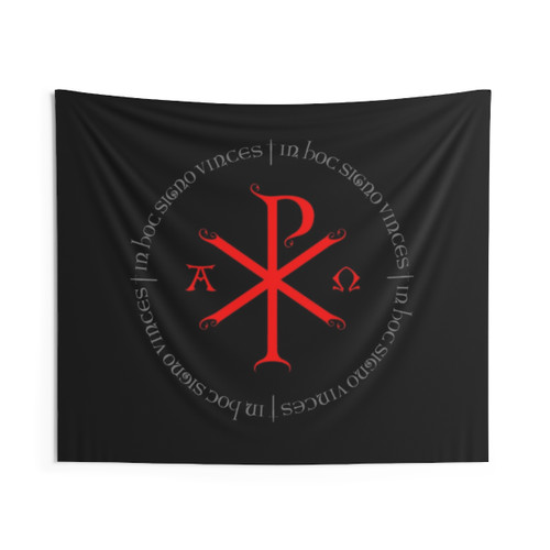 Christian CHI RHO Tapestry Wall Hanging