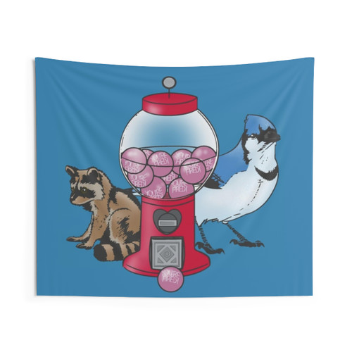 Regular Show Cartoon Characters Tapestry