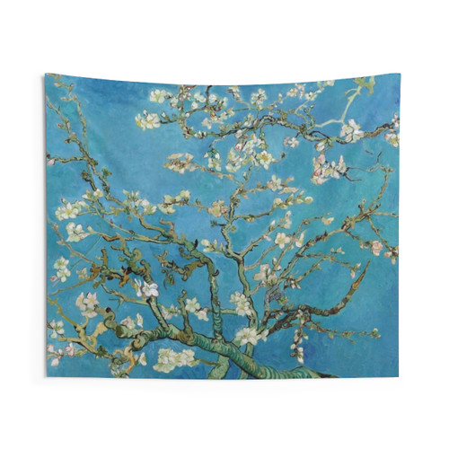Vintage Van Gogh Almond Blossom Tapestry