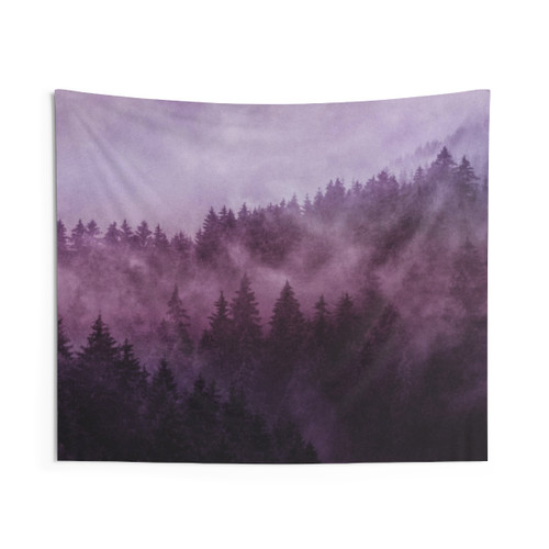 Moody Wilderness Dream Forest Tapestry