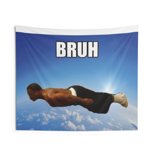 Bruh Dude Meme Tapestry