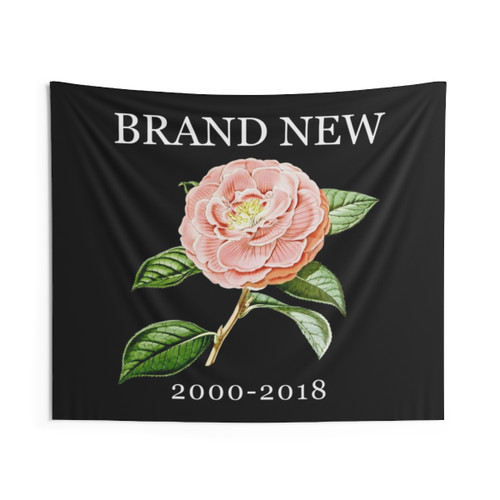 Brand New Tapestry - Floral, Indie, Emo Music Decor