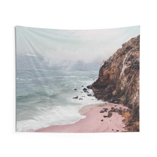 Malibu Aerial Beach Tapestry