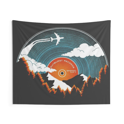 Sunburst Records Redux Tapestry - Nature Wall Art