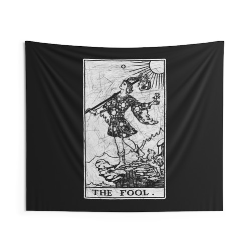 The Fool Tarot Card Occult Tapestry