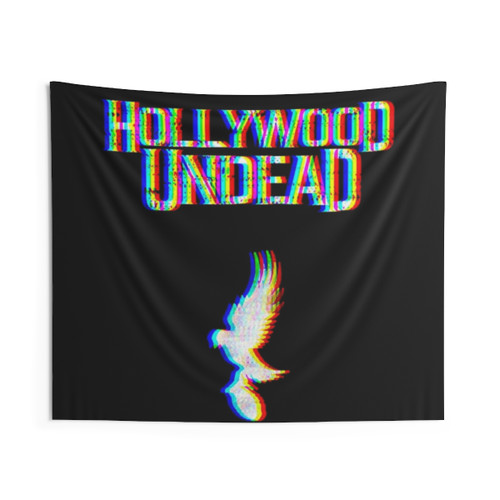 Hollywood Undead Glitched Tapestry