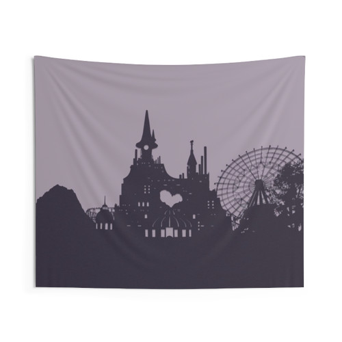 Nier Automata 2B Amusement Park Tapestry