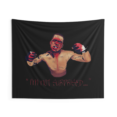 Nate Diaz 'I'm Not Surprised' UFC Tapestry