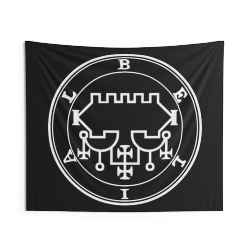 Demonic Belial Seal Tapestry Wall Hanging