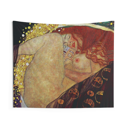 Gustav Klimt Danaë Tapestry Wall Art