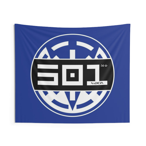 501st Clone Wars Logo Tapestry Wall Art