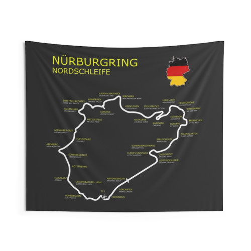 The Nürburgring Tapestry - Motor Racing Wall Art