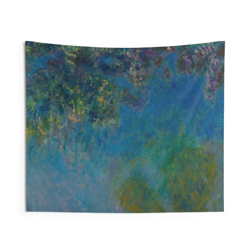 Monet Wisteria Impressionist Tapestry