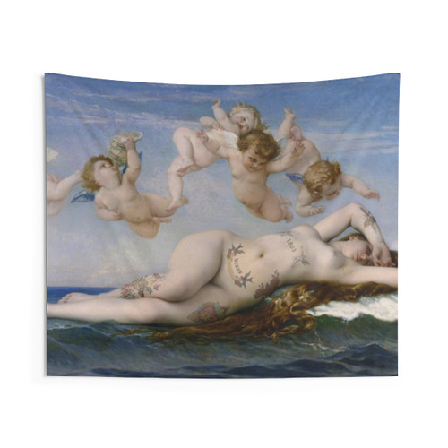 Birth of Venus Renaissance Tapestry Wall Hanging