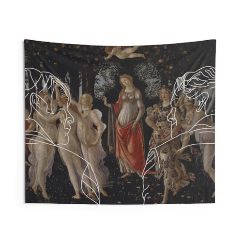 Hannibal Tapestry featuring Will Graham and Hannibal Lecter