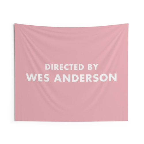 Wes Anderson Tapestry - Featuring Iconic Characters and Scenes from the Director's Filmography