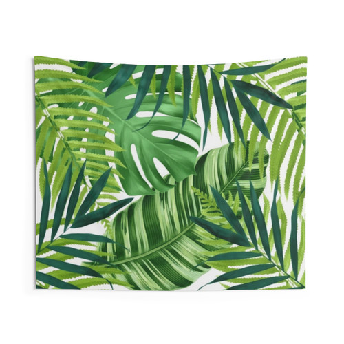 Tropical Leaves III Botanical Tapestry