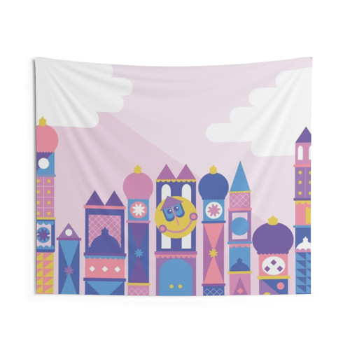 It's a Small World Disney Tapestry