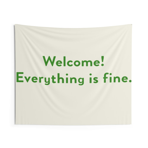 The Good Place Tapestry - Everything Is Fine Wall Art