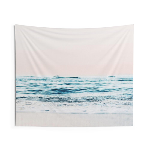 Sunset Beach Tapestry - Coastal Wall Decor