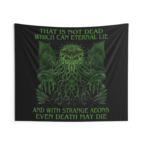 Cthulhu Idol Lovecraft Mythos Tapestry