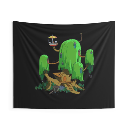 Adventure Time Tree House Tapestry