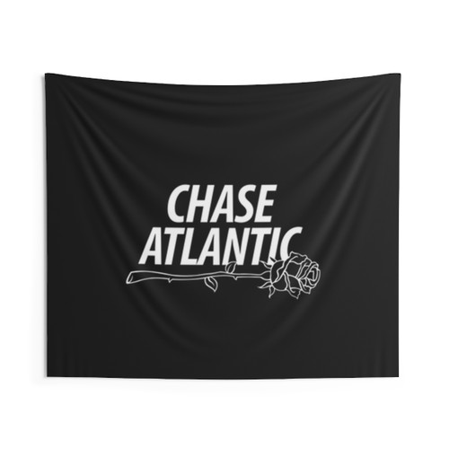 Chase Atlantic Rose Logo Tapestry