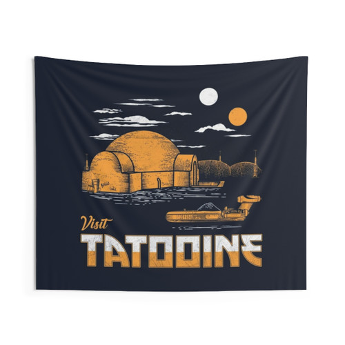 Visit Tatooine Tapestry - Bring the Desert Planet to Your Home