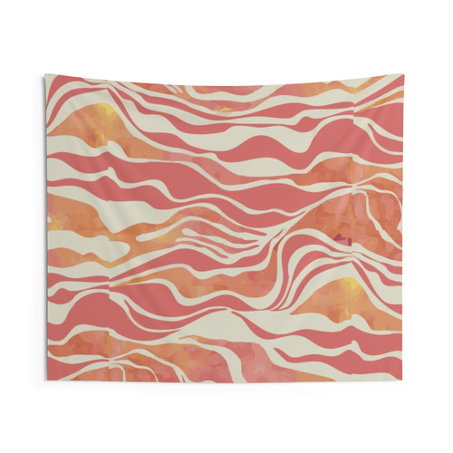 Orange Marble Tapestry