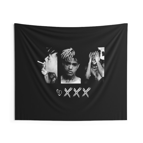 XXXTentacion Themed Tapestry Wall Hanging
