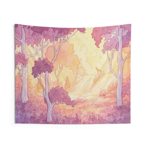 The Last Unicorn Fantasy Tapestry